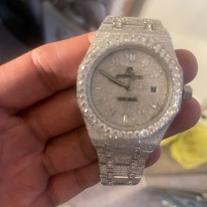 41mm Royal Oak All white HoneyComb Settings